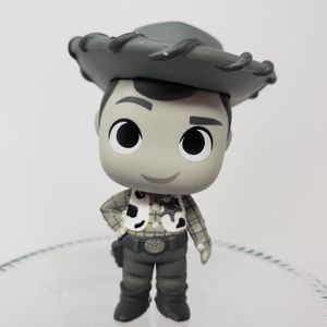 Toy Story Woody Funko Pop Black & White Variant FLAW Toy Figure
